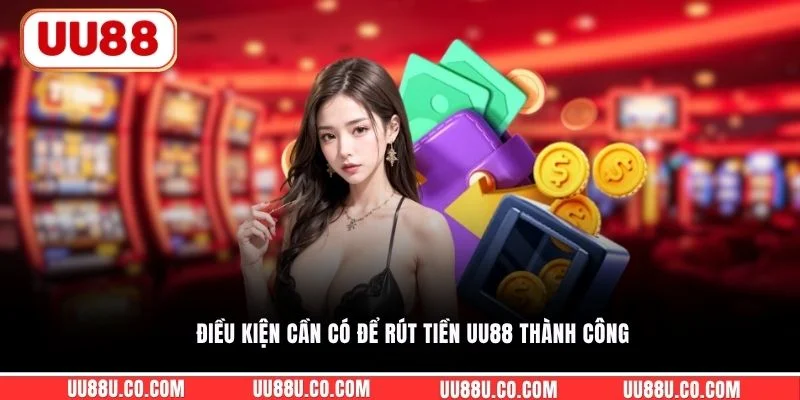 Điều kiện cần có để rút tiền UU88 thành công